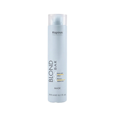 Маска для волос Kapous Professional Blond Bar Mask With Anti-Yellow Effect 300 мл