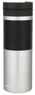 Термокружка Contigo Glaze 0.47л. стальной/черный (2095393) No Brand