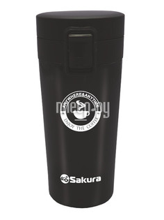 Термокружка Sakura TM-01-380BK 380ml No Brand