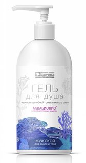 Гель для душа Мужской для волос и тела АКВАБИОЛИС Формула здоровья