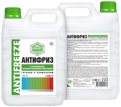 AGAT-AVTO Антифриз А40 зеленый (5L) Агат