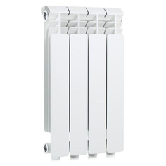 Алюминиевый радиатор Global Iseo 500 4 секции белый