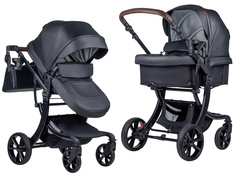 Коляска трансформер Farfello Aimile Original Autumn Парижская ночь, арт. АА-1