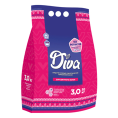 Стиральный порошок Diva для цветного белья, универсальный, 3 кг
