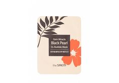 Маска кислородная с экстрактом жемчуга пробник Gem Miracle Black Pearl O2 3мл The Saem