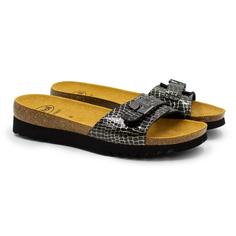 Шлепанцы женские Scholl GINNI F298351004 черные 38 EU