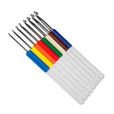 Набор крючков для вязания с пластиковой ручкой addiColours, арт.648 2