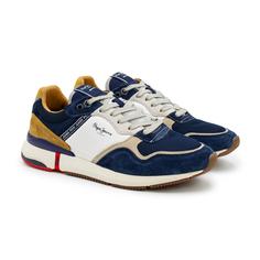 Кроссовки мужские Pepe Jeans London LONDON PRO URBAN PMS30824 синие 40 EU