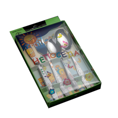 Набор 4 предмета «Непоседа», 2 мм, в картонной коробке с прозрачной крышкой Добросталь (Нытва)