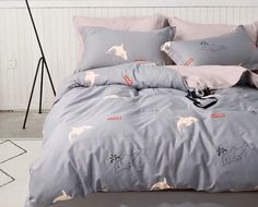 Комплект постельного белья 2-спальный Материал: сатин-твил Сайлид