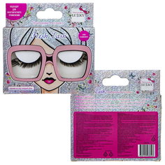 LUKKY Fresh Lash, реснички накладные со стразами Бантики, клей в комплекте, кор.