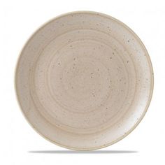 Тарелка мелкая 28,8см, без борта, Stonecast, цвет Nutmeg Cream Churchill