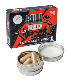 Пищевой концентрат для мужчин BULL RED - 8 капсул СК Визит