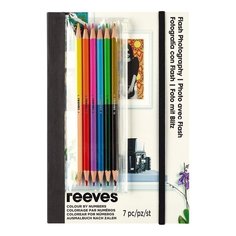 Альбом для раскрашивания фотограф (20 листов 6 двухсторонних карандашей 12 цветов) Reeves
