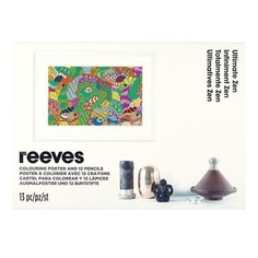 Набор Постер для раскрашивания - антистресс Reeves