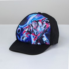 Кепка детская Overhat kids Робот в космосе цв. черный р. 52-54