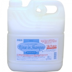 Wins rinse in shampoo шампунь кондиционер 2 в 1 с кератином коллагеном и липидурами 4 л Nihon Detergent