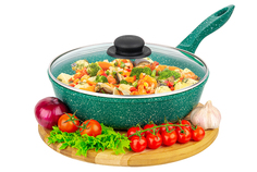 Сковорода универсальная Elan Gallery Гармония вкуса 26 см черный 120637