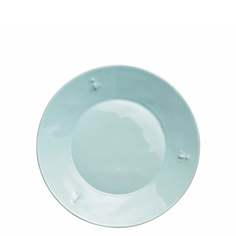 Тарелка d 27,4 см, керамика, цвет голубой, CERAMIQUE ABEILLE La Rochere