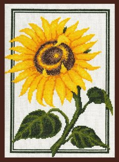 Набор для вышивания Палитра 01.001 Подсолнухи