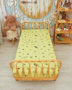 Детская простыня обычная, поплин, "Всё себе"; Десант; Размер: 1.5