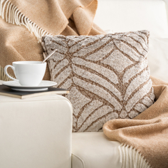 ESTIA Декоративная подушка Сандро цвет: коричневый (45х45)