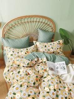 Примавера BB 1418S DOUBLE_E5 28P Постельное бельё Комплект Бежевый, Зеленый Primavera