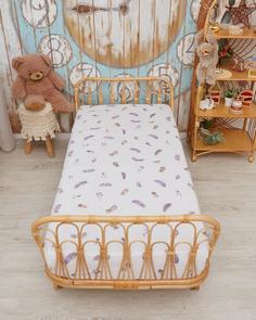 Детская простыня обычная, поплин, "Всё себе"; Анаит; Размер: 1.5