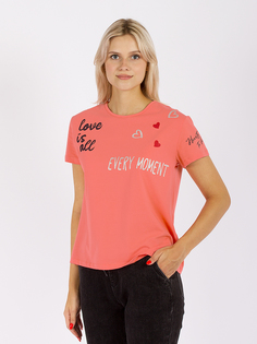 Футболка женская DAIROS GD69301194 оранжевая XL