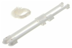 Сушилка для белья -«Джаз», 5 линий, длина 6 м, настенная LDN