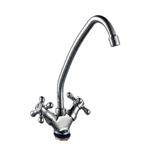 Смеситель для кухни ZERICH 1/2 м/к крест керамика SKZC1279