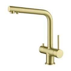 Смеситель для раковины Timo Saona 2396/17F золото матовое