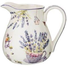 Кувшин фарфоровый ПРОВАНС ЛАВАНДА 1200мл 15 см Lefard