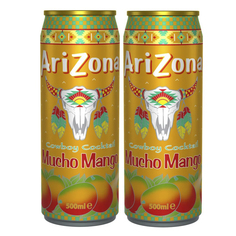 Напиток сокосодержащий AriZona Mucho Mango со вкусом Манго 2 шт по 500 мл