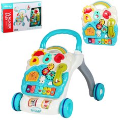 Развивающий центр-ходунки Компания друзей Моя любимая собака голубой JB0333805 Smart Baby