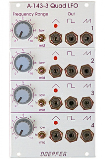 Модульный синтезатор Doepfer A-143-3 Quad LFO