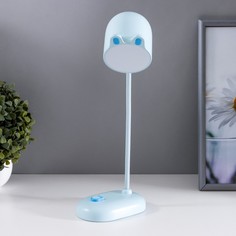 Лампа настольная Мими LED 3Вт диммер USB голубой 8х12,5х32 см Risalux