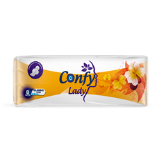 Прокладки гигиенические CONFY с крылышками CLASSIC LONG, 8 шт