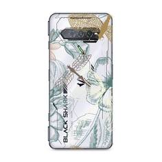 Силиконовый чехол "Тени стрекоз" на Xiaomi Black Shark 4S Pro Awog