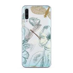 Силиконовый чехол "Тени стрекоз" на Samsung Galaxy A30s Awog