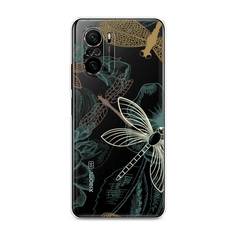 Силиконовый чехол "Тени стрекоз" на Xiaomi Mi 11i Awog