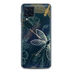 Силиконовый чехол "Тени стрекоз" на Samsung Galaxy M32 Awog