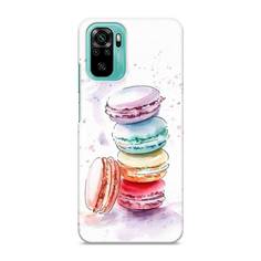 Пластиковый чехол "Пирамидка макарони 2" на Xiaomi Redmi Note 10 Awog