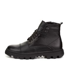 Ботинки мужские quattrocomforto 344-22MZ-006KN черные 41 RU