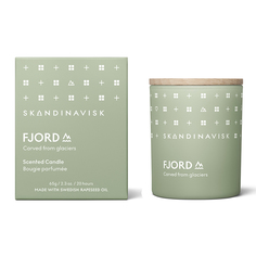 Свеча ароматическая fjord с крышкой, 65 г (новая) S K A N D I N A V I S K FD-SK20201 Skandinavisk