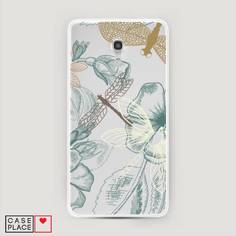 Силиконовый чехол "Тени стрекоз" на Alcatel Pixi 4 (5) 5045D Awog