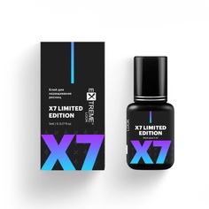 Клей Extreme Look X7 для наращивания ресниц черный, 3 мл