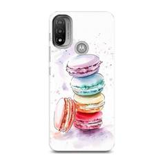Силиконовый чехол "Пирамидка макарони 2" на Motorola Moto E20 Awog
