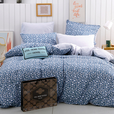 Ситрейд LR249, 2-спальное, наволочки 70 х 70 (2 шт), простыня 160 х 200 х 25 No Brand