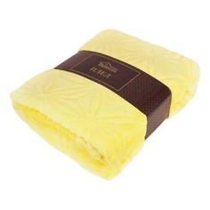 Плед Belezza 6140551 180x200 см микрофибра желтый
